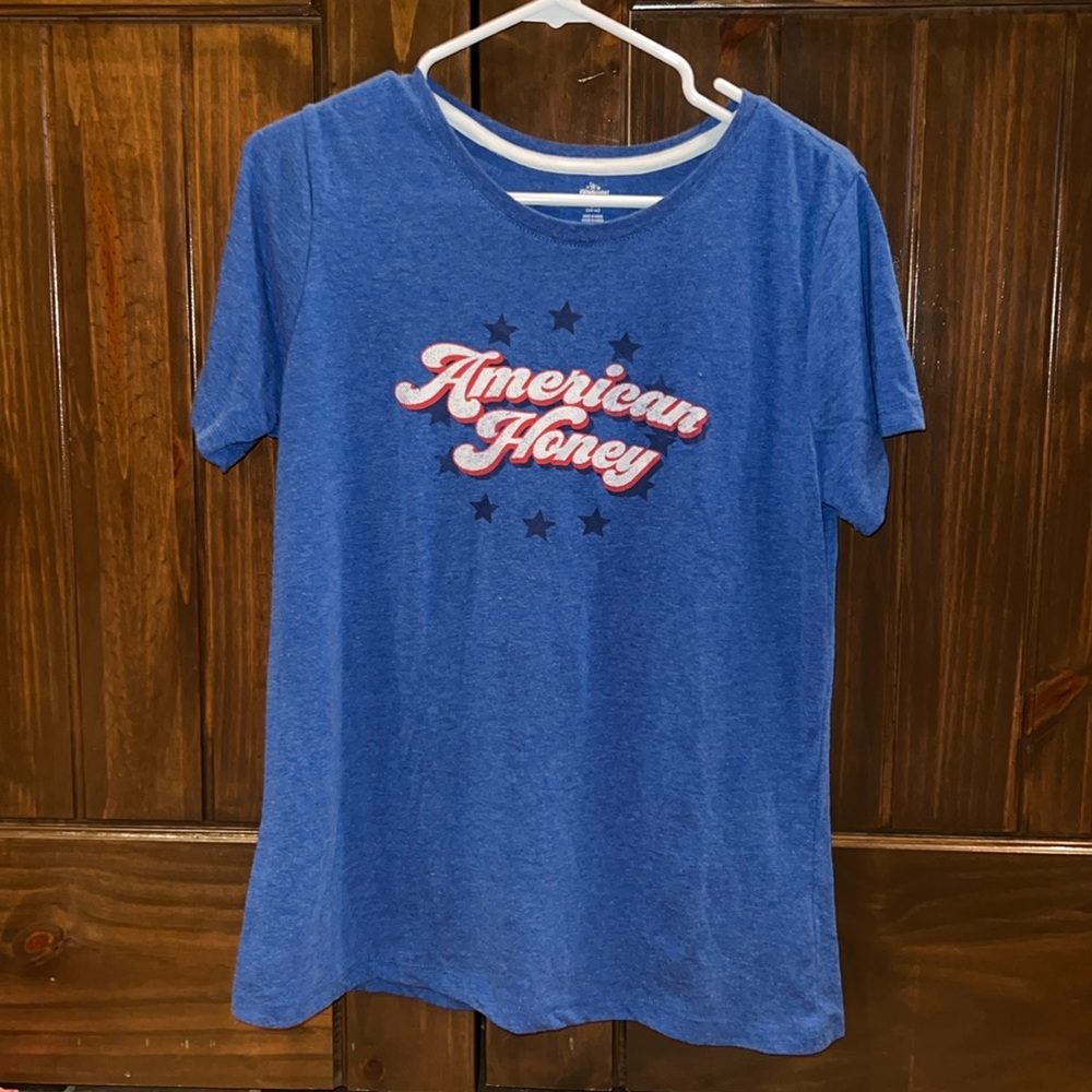 Red, white & blue “American Honey” shirt